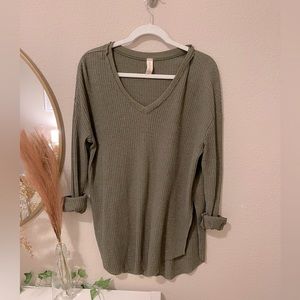 Sage green Altar’d state sweater